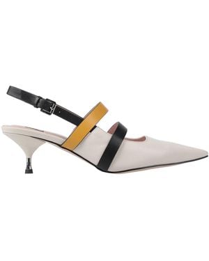 Bibi Lou Court Shoes - White