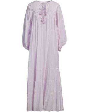 Antik Batik Lilac Maxi Dress Cotton - Purple
