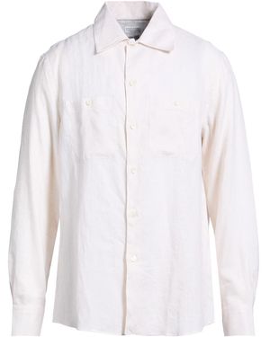 Brunello Cucinelli Shirt Linen - White