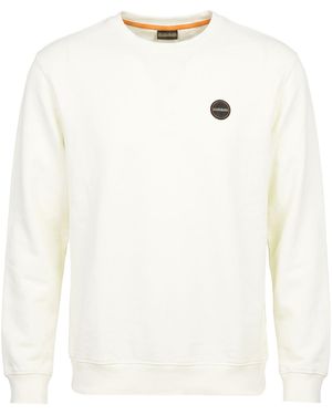 Napapijri Ivory Sweatshirt Cotton - White