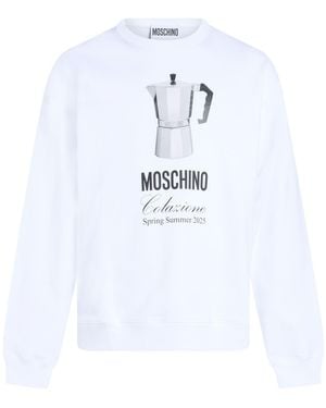 Moschino Sweatshirt Cotton - White
