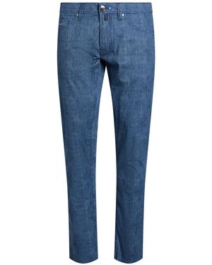 Tramarossa Trousers Cotton, Elastane - Blue