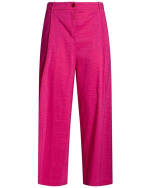 Momoní Pants Linen, Polyamide, Cotton, Elastane - Pink