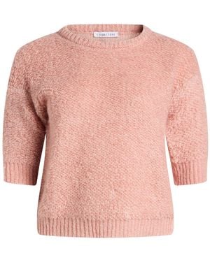 Caractere Blush Jumper Acrylic, Mohair Wool, Polyamide - Pink