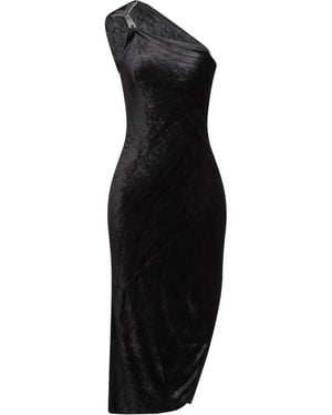 Rick Owens Midi Dress Viscose, Polyamide, Elastane - Black