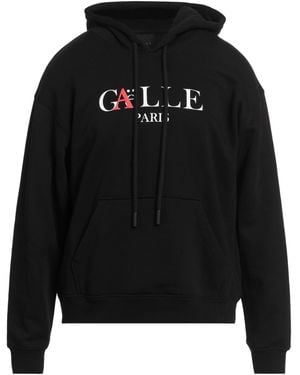 Gaelle Paris Sweatshirt Cotton, Polyester, Elastane - Black