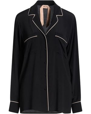 N°21 Shirt Acetate, Silk - Black