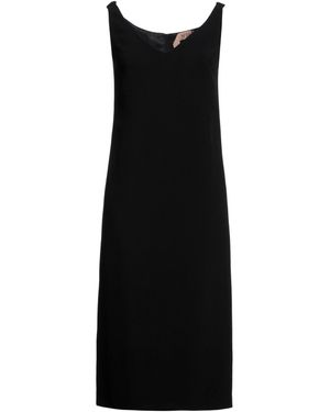N°21 Midi Dress - Black