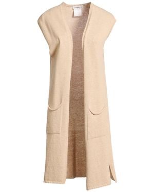 Shirtaporter Cardigan Wool, Viscose, Nylon, Cashmere - Natural