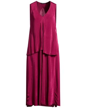 High Midi Dress - Purple