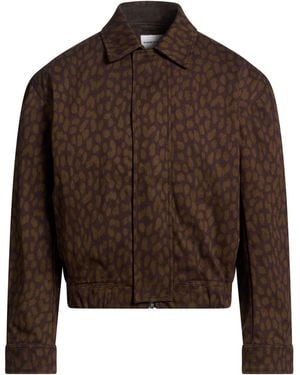 Maison Kitsuné Military Jacket Cotton - Brown