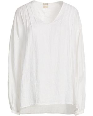 Massimo Alba Top Linen - White