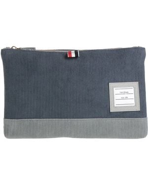 Thom Browne Bolso de mano - Azul
