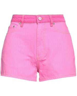 Ganni Shorts & Bermuda Shorts - Pink