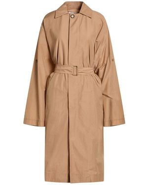 Philosophy Di Lorenzo Serafini Camel Overcoat & Trench Coat Polyamide, Cotton - Natural