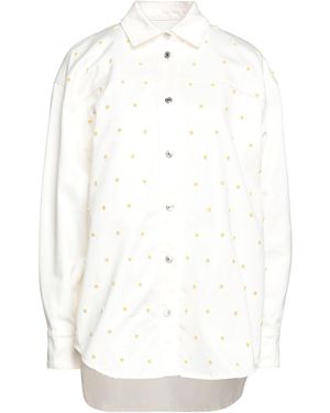 MSGM Denim Shirt - White