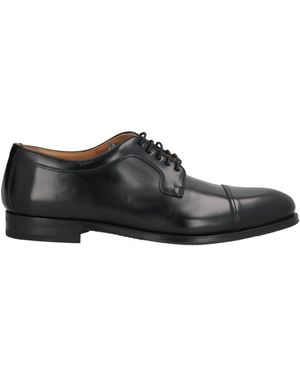 JUÁN LACÁRCEL Lace-Up Shoes Leather - Black