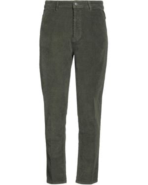 Daniele Alessandrini Trousers Cotton, Elastane - Grey
