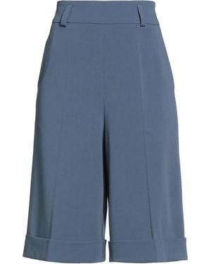 Frase - Francesca Severi Pants Polyester, Viscose, Elastane - Blue