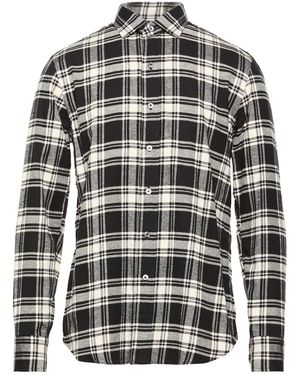 Salvatore Piccolo Shirt Cotton - Gray