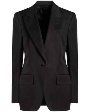 Tom Ford Blazer Wool - Black