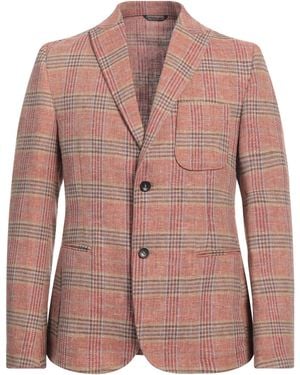 Daniele Alessandrini Blazer Polyester, Linen - Pink