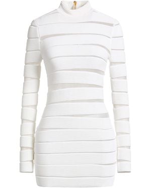 Balmain Mini Dress - White