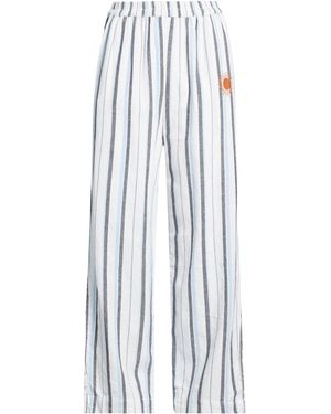 ARIZONA LOVE Ivory Trousers Cotton - White
