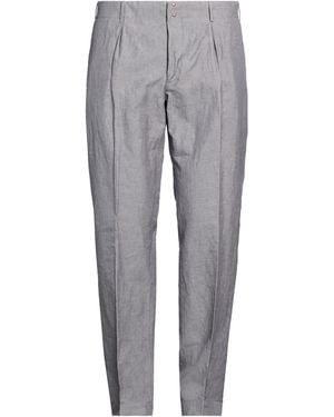 Incotex Pants Cotton, Linen - Gray