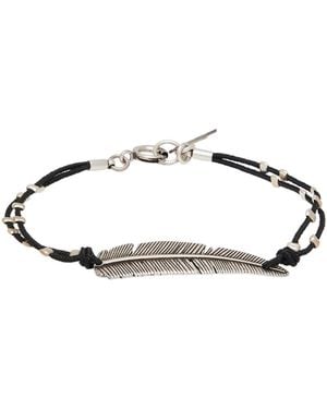 Isabel Marant Bracelet Brass, Polyester, Tin - Metallic