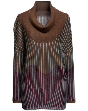 Circus Hotel Sweater Viscose, Polyamide, Metal, Polyester - Brown