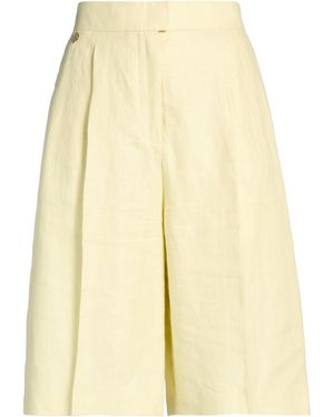 Agnona Shorts & Bermuda Shorts Linen - Yellow