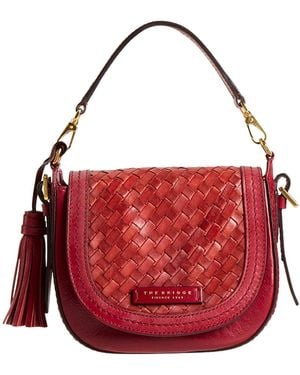 The Bridge Handbag Leather - Red