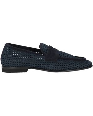 Fabi Midnight Loafers Leather - Blue