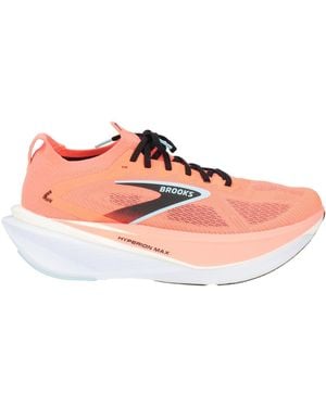 Brooks Coral Sneakers Textile Fibers - Pink