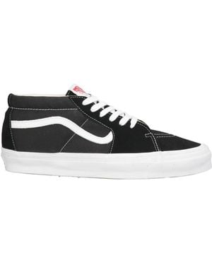 Vans Sneakers Leather, Textile Fibers - Black