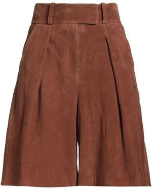 IVY & OAK Shorts & Bermuda Shorts Goat Skin - Brown