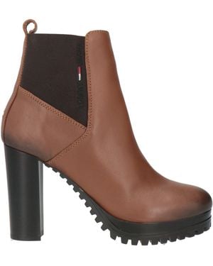 Tommy Hilfiger Ankle Boots Leather - Brown