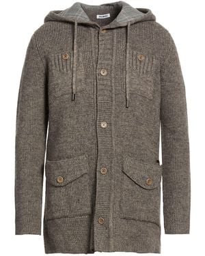 Bikkembergs Coat Acetate, Wool, Alpaca Wool - Gray