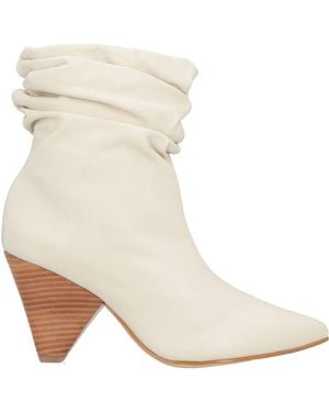 Werner Ankle Boots Leather - Natural