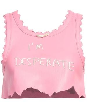 Ssheena Top Leather - Pink