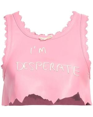 Ssheena Top Leather - Pink