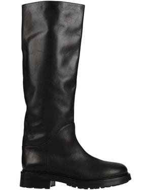 Strategia Boot Leather - Black