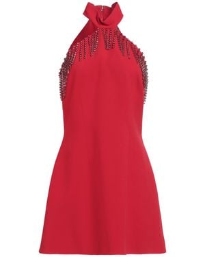 Christopher Kane Mini Dress Acetate, Viscose - Red