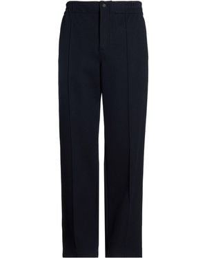 Moncler Midnight Pants Polyester, Acrylic, Viscose - Blue