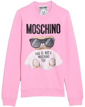 Moschino Sweatshirt Cotton - Pink
