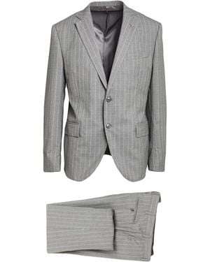 Lubiam Suit Virgin Wool - Gray