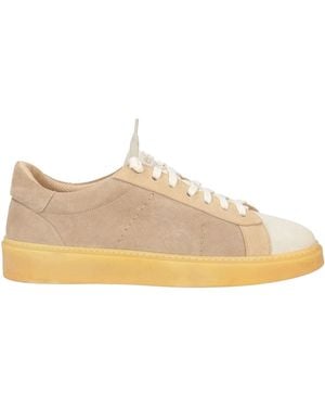 Eleventy Sneakers Leather - Natural