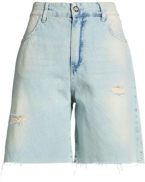Soallure Denim Shorts - Blue