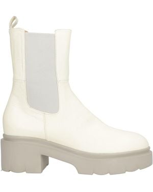 Pomme D'or Ankle Boots Calfskin - White